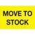 2 x 3”——“股票”(荧光黄色)标签500 /卷