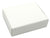 4-9/16 3-9/16 x 1 1/4(1/4磅。)白色糖果盒- 1块250 / Case